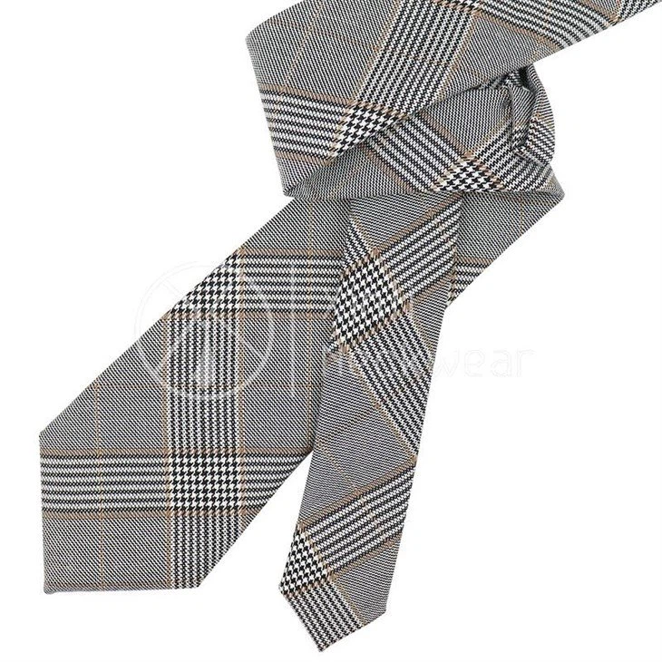6 Men'S Plaid Ties(001)