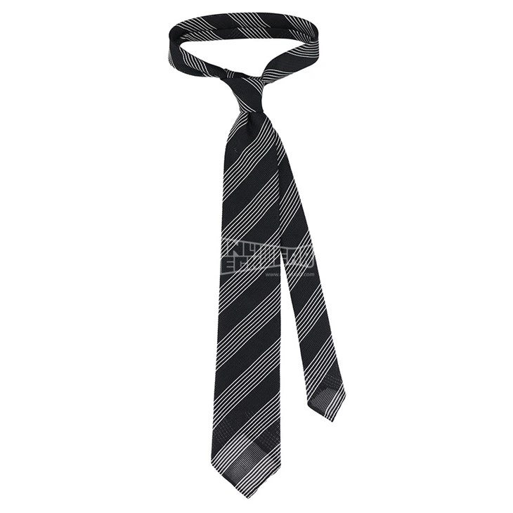 grenadine tie black