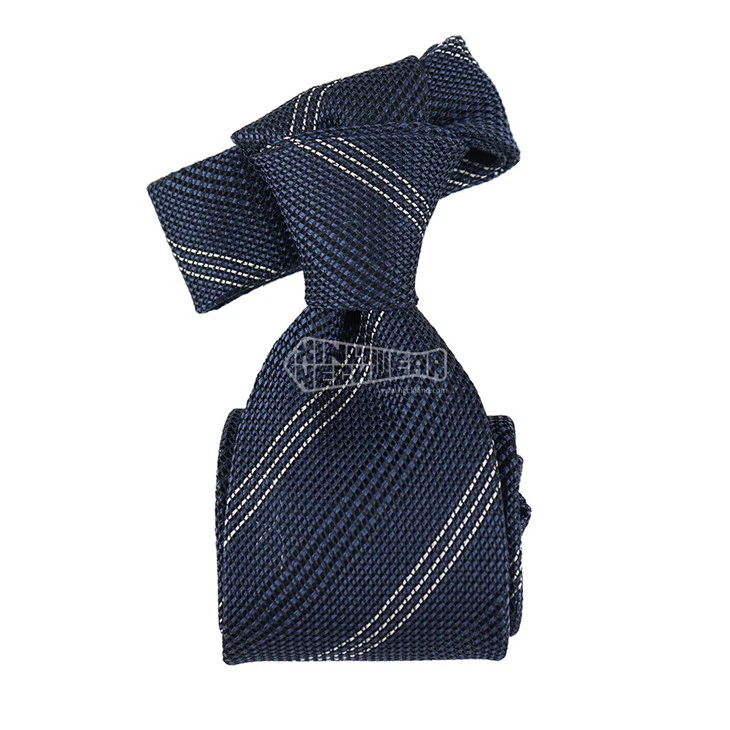 dark navy grenadine tie