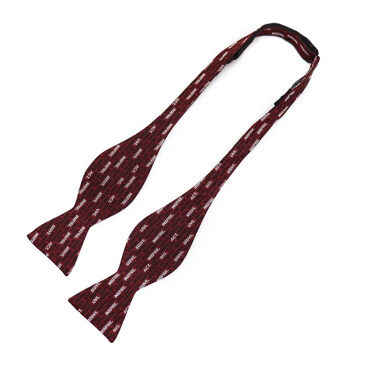 Mens Red Bow Tie